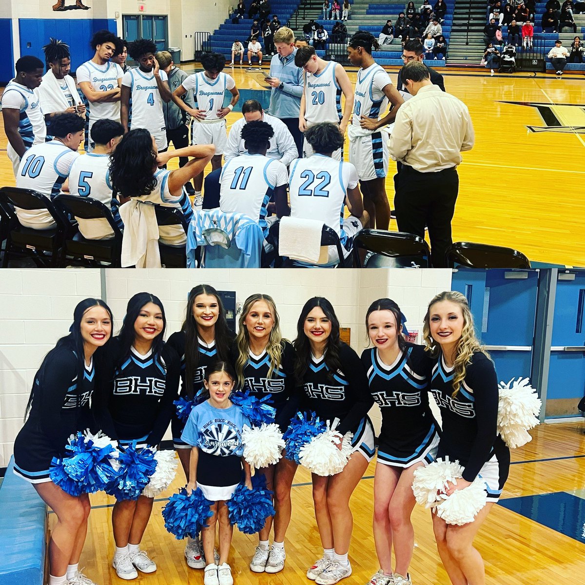 Tuesdays are for 🏀. Aubrey is living her best life. Let’s go Bucs 🩵🩶 <a href="/BWood_Hoops/">Brazoswood Buccaneer 🏀</a>