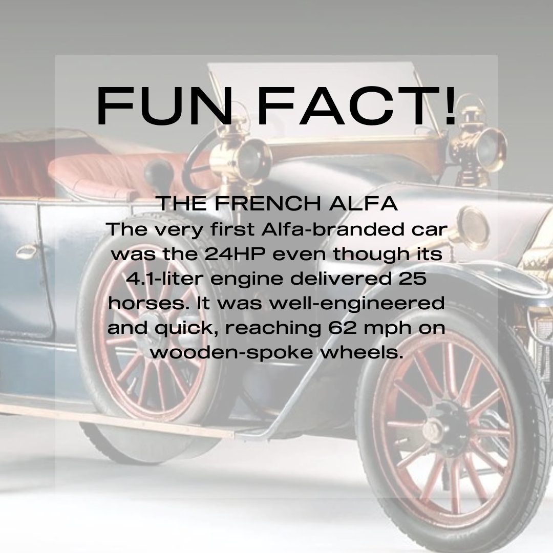 rairdonsAlfa's tweet photo. Fun Fact for the week! Did you know this? 😏😱

#alfaromeo #kirklandwa #washington #funfact #romeo #alfa https://t.co/2ff6hZZt6P