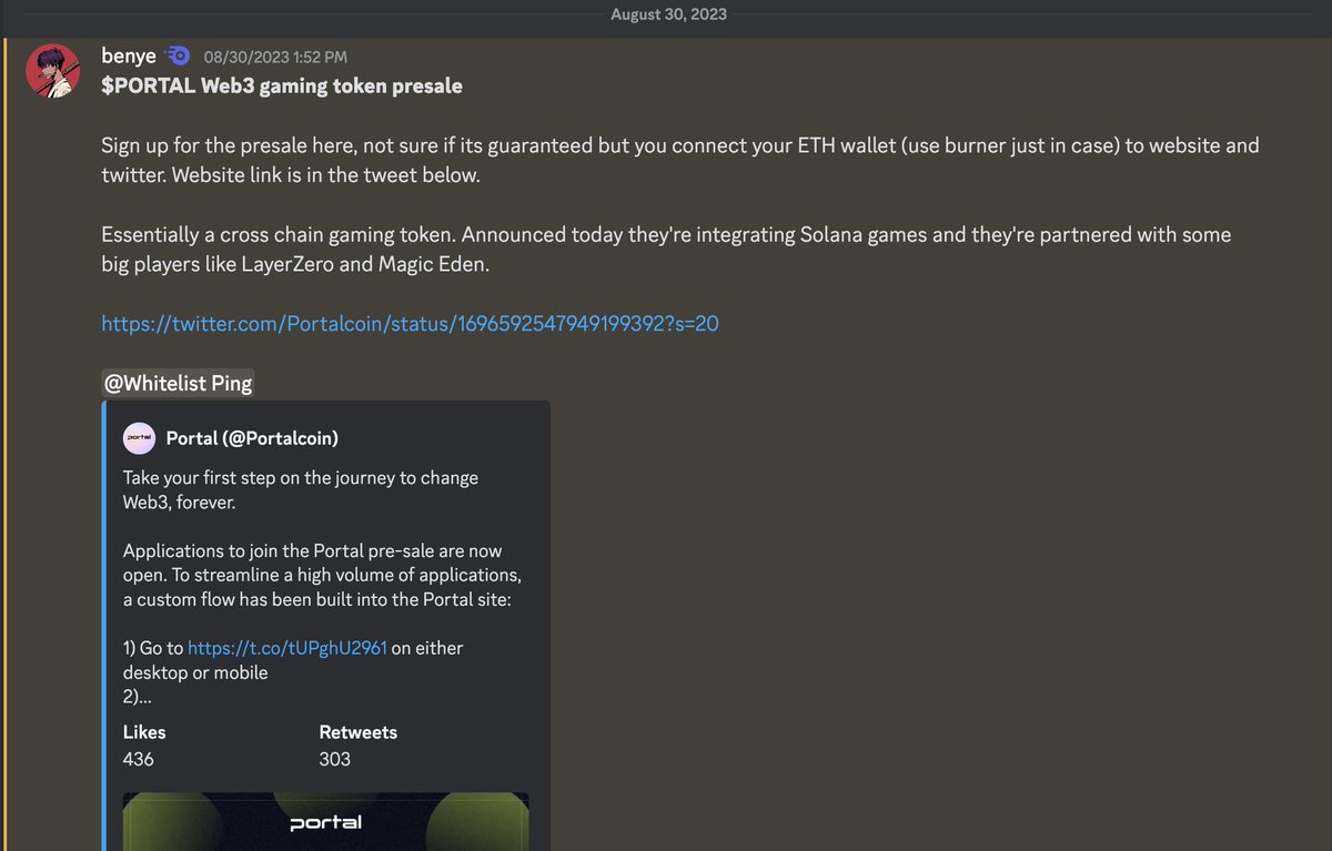 SEAK community has known about $PORTAL <a href="/Portalcoin/">Portal</a> since end of August!

And while the farming might be annoying, we know that this will be huge and that it is something that should not be missed.

Will be supporting everyone farming on this tweet! Comment your posts below.