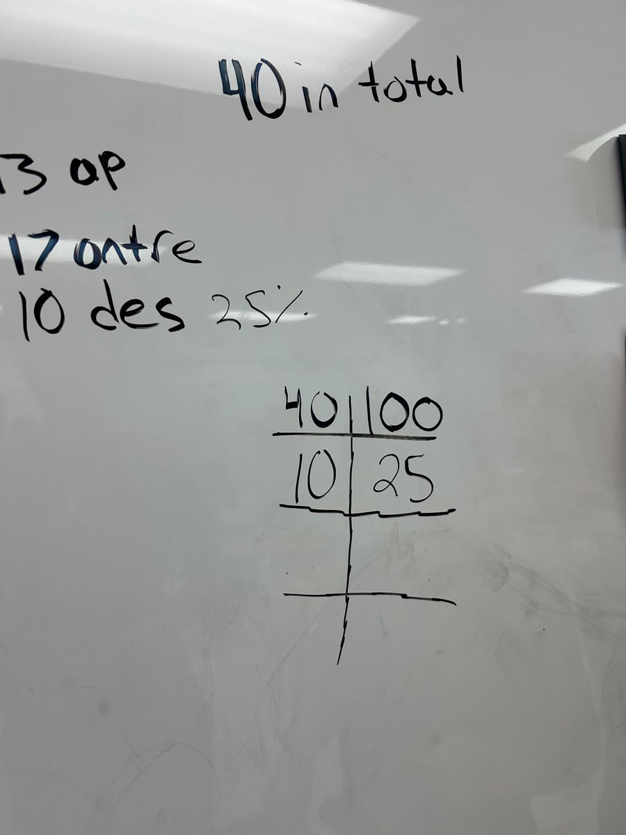 AustinJMeeks's tweet photo. Fun to see the varying strategies during group work today. https://t.co/zXfwPXtlpq