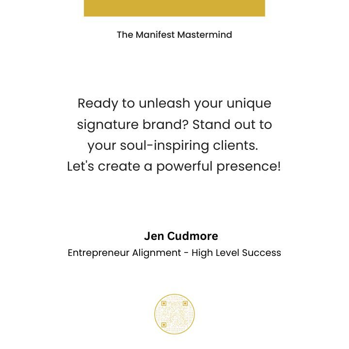 CudmoreJen's tweet image. The Manifest Mastermind clears the way for manifesting money, attracting sales, and discovering your unique brand. Join us to align with your best business strategies! 

#MoneyMagnet #InnerGame #ManifestSuccess #BusinessCoaching #manifest #business #entrepreneurmindset