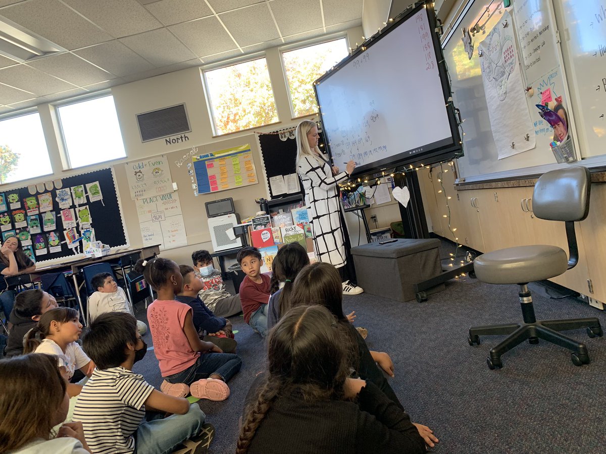 Another amazing math lab session today. Great opportunities to learn through open conversations, demonstrations, and implementation through guided support with  <a href="/sarahdovetko/">Sarah Dovetko</a> around number talks with our 3rd and 4th grade teams <a href="/RascalPride/">Rowland Elementary</a>   <a href="/RowlandSchools/">Rowland Schools</a> #WeAreRUSD.