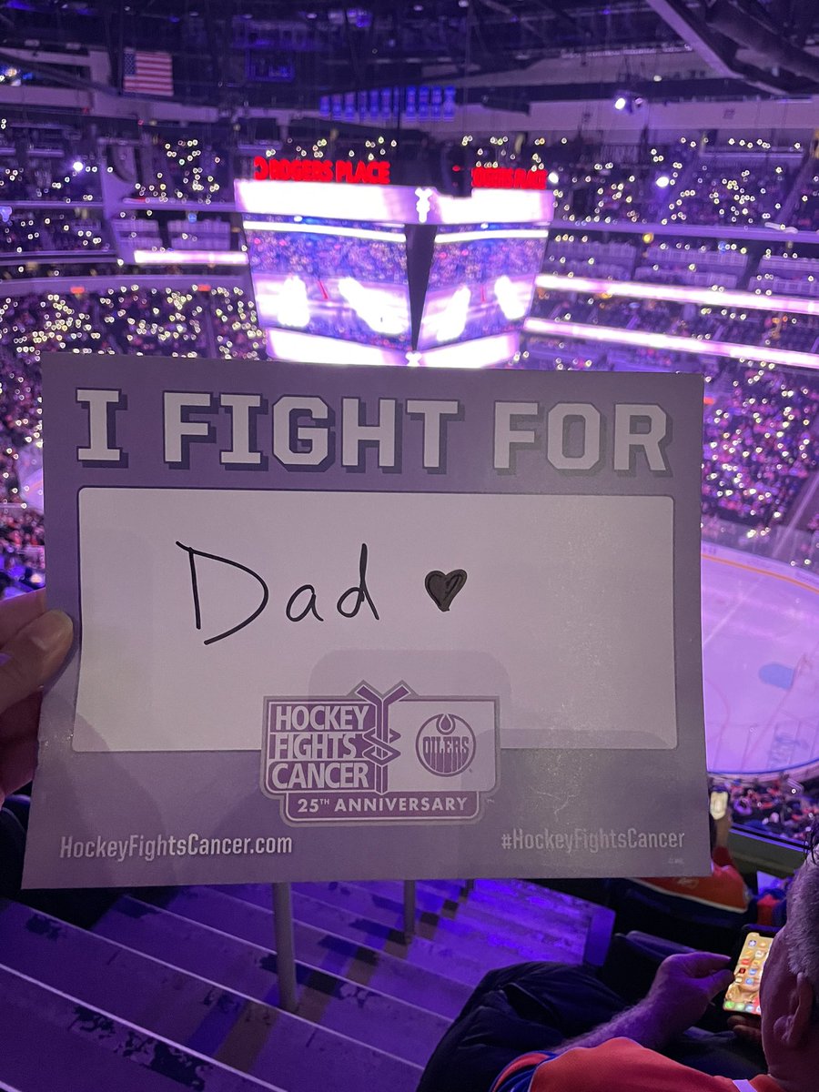 Miss you dad 💔 #HockeyFightsCancer