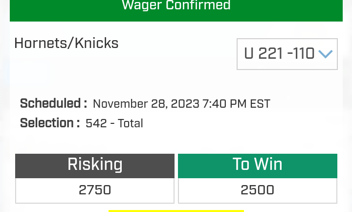 MexicoJoeSports's tweet photo. TOP GRADED WINS EASILY. NEVER IN DOUBT
KNICKS UNDER 221✅✅
#TEAMJW https://t.co/s3dUIVtFpP