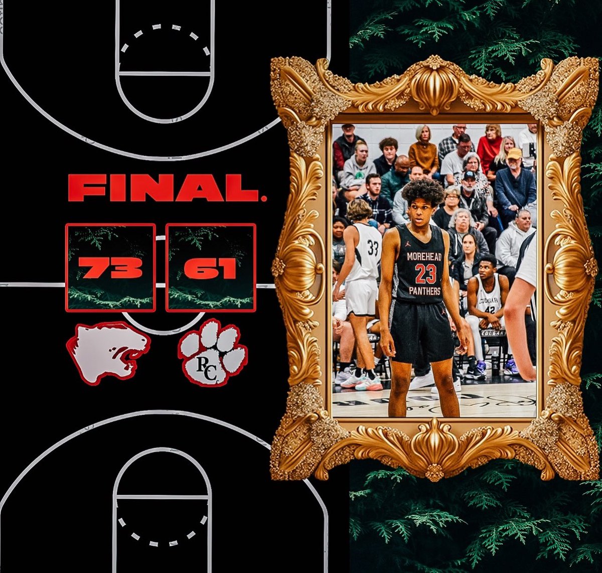 MoreheadHoops's tweet image. Panthers dub 🏀