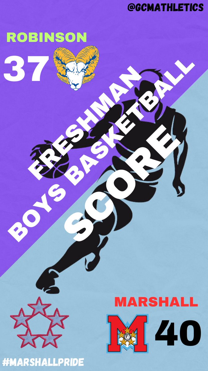 FINAL | GCM 6️⃣2️⃣, Robinson 4️⃣7️⃣

🏀 J. Penn - 22p &amp; 8r
🏀 O. Phillips - 14p, 6a, 7r &amp; 4s
🏀 J. Fudd - 10p &amp; 3s
🏀 B. Burnett - 8p 

Marshall starts the season w/a win on the road. Will face Annandale Atoms this Friday at home in the Tip-Off tour.

<a href="/novahooplegends/">novalegends</a> 
<a href="/novahoopsCom/">Novahoops.com</a>