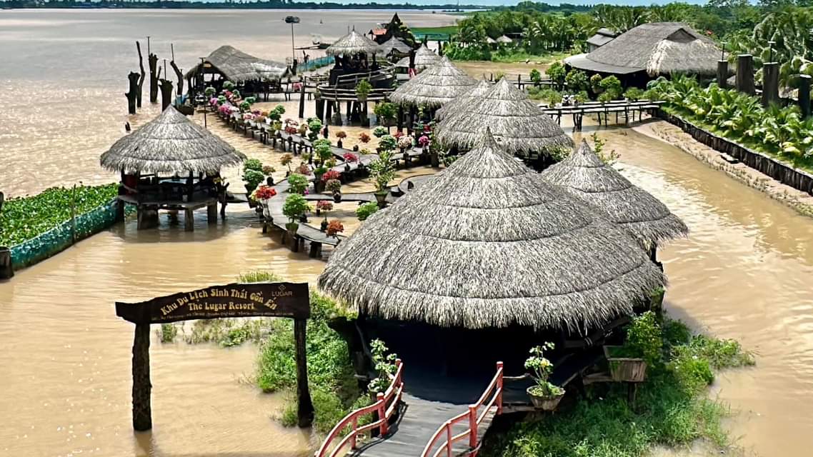 TungBoLua's tweet photo. Khu du lịch sinh thái Cồn Én (Chợ Mới, An Giang) dự kiến sẽ đón khách tham quan vào dịp Tết 2023. Tết này có điểm check in rồi
#conen #chomoi #angiang
#dulich https://t.co/kYoDhIANcr