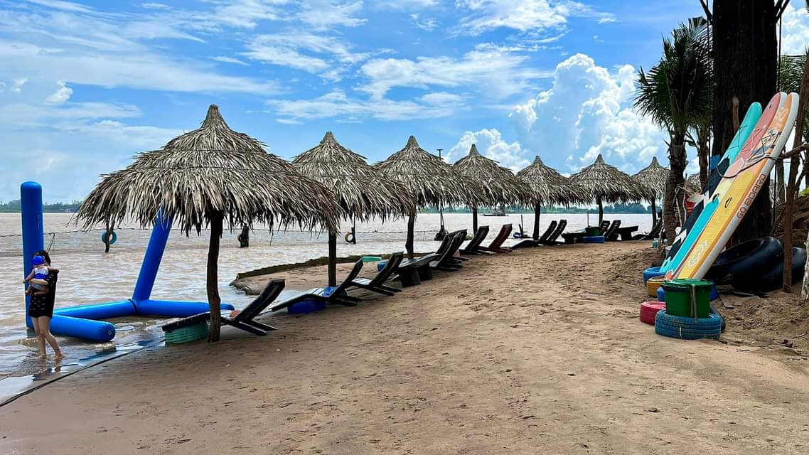 TungBoLua's tweet photo. Khu du lịch sinh thái Cồn Én (Chợ Mới, An Giang) dự kiến sẽ đón khách tham quan vào dịp Tết 2023. Tết này có điểm check in rồi
#conen #chomoi #angiang
#dulich https://t.co/kYoDhIANcr