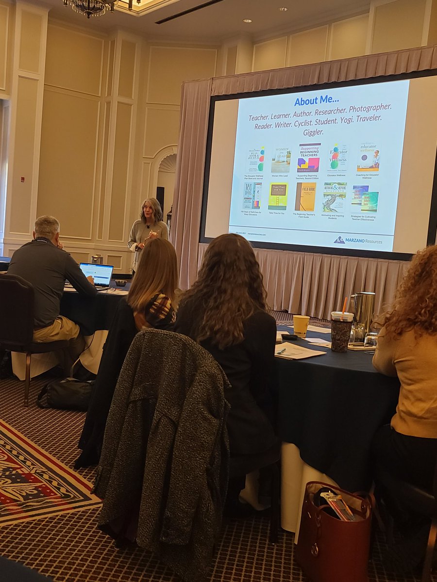 Had the amazing opportunity to introduce the incredible <a href="/THBoogren/">Tina H. Boogren, PhD</a> for the @VASCD Annual Conference-Coaching for Educator Wellness #VASCD23 #educoach