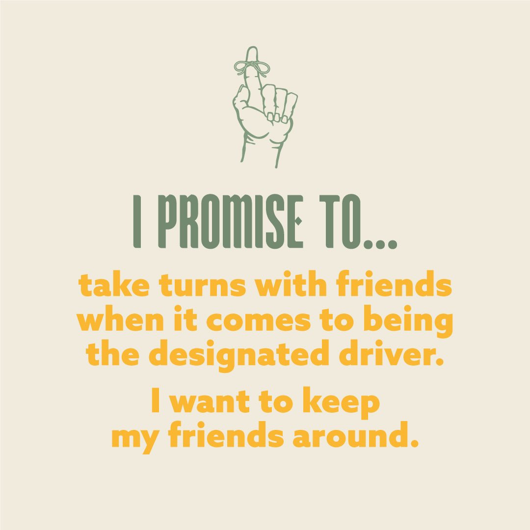 PROMISES, PROMISES…

This is the one and only time you will find us enthusiastically endorsing the notion of backseat drivers. 

#WhatsYOURpromise

🤔❓🍻