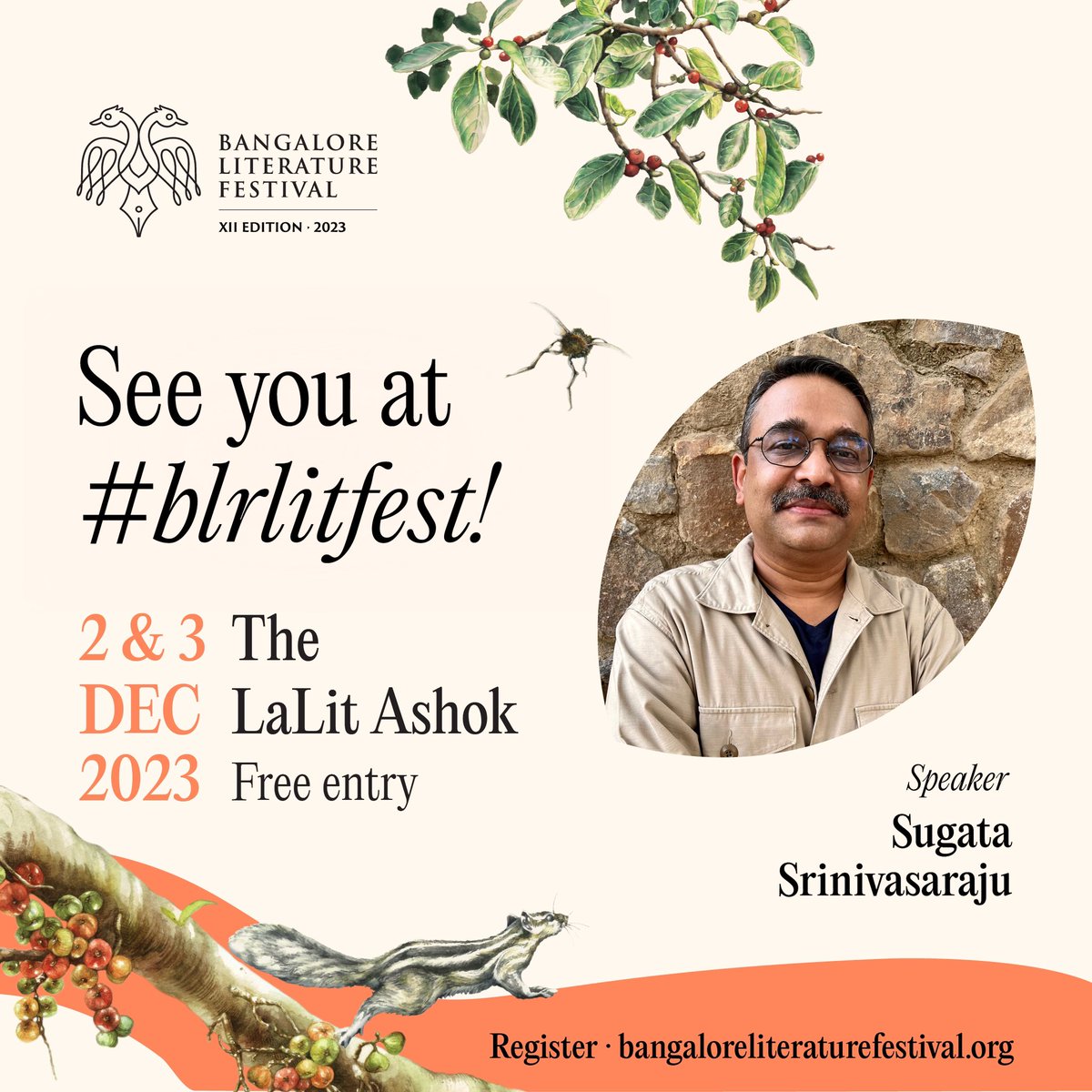 sugataraju's tweet photo. I’ll speak on my two recent books at the #Blrlitfest: #StrangeBurdens on #RahulGandhi and #FurrowsInAField on #HDDeveGowda. If you haven’t read them yet may want to pick them up at a bookstore near you, or here: https://t.co/W7mHhJ4rjB and https://t.co/BVBLnUNjew @mileeashwarya https://t.co/kVVorMtMbV