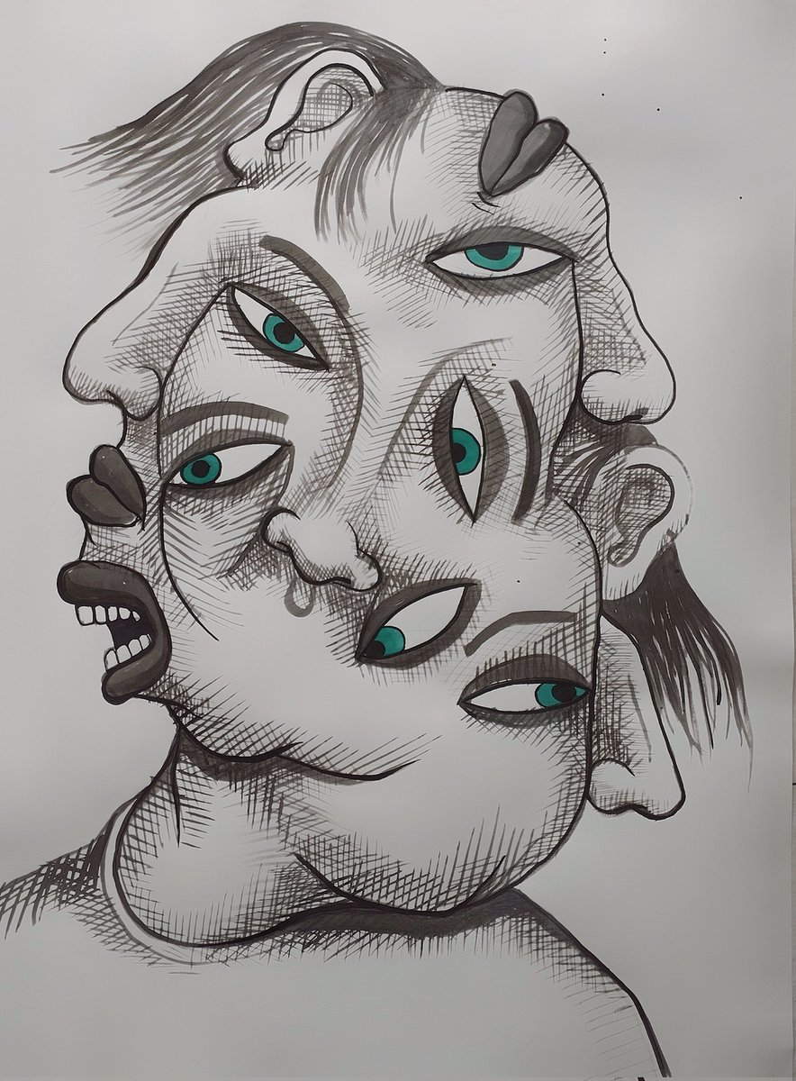jctassarac's tweet photo. Twisted People - Green.
(50x70.5cm.) tinta sobre papel. https://t.co/XKT7rixK21