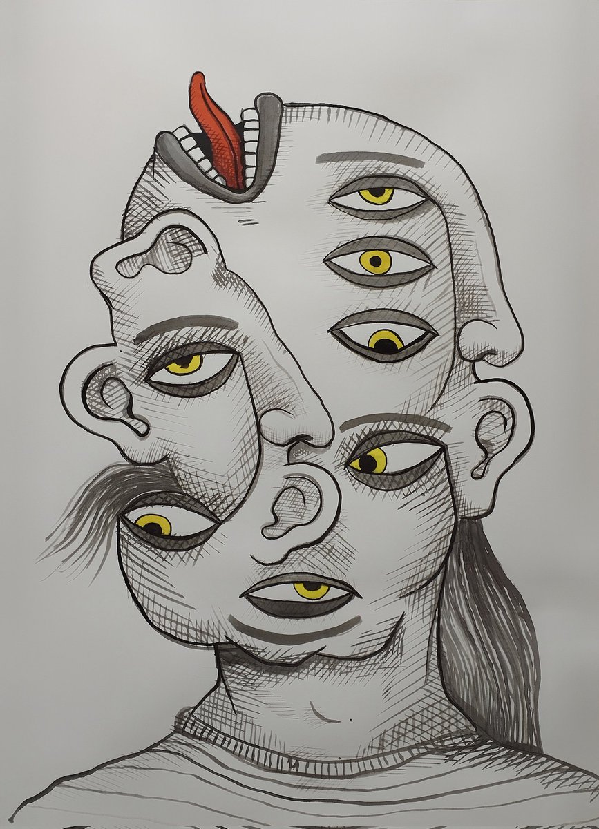 jctassarac's tweet photo. Twisted People - Yellow.
(50x70.5cm.) tinta sobre papel. https://t.co/hof80FDo1F