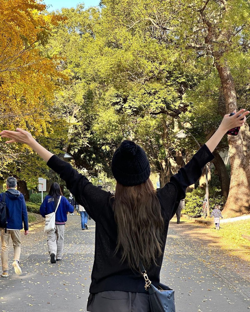 caewonni's tweet photo. The weather is impeccable, neither too warm nor too cool. It’s the kind of evening that invites you to meander leisurely, taking in the sights and sounds of the calm street. The glow from autumn trees spills onto the sidewalks, casting a warm invitation to explore. https://t.co/drK6ZDDCpC