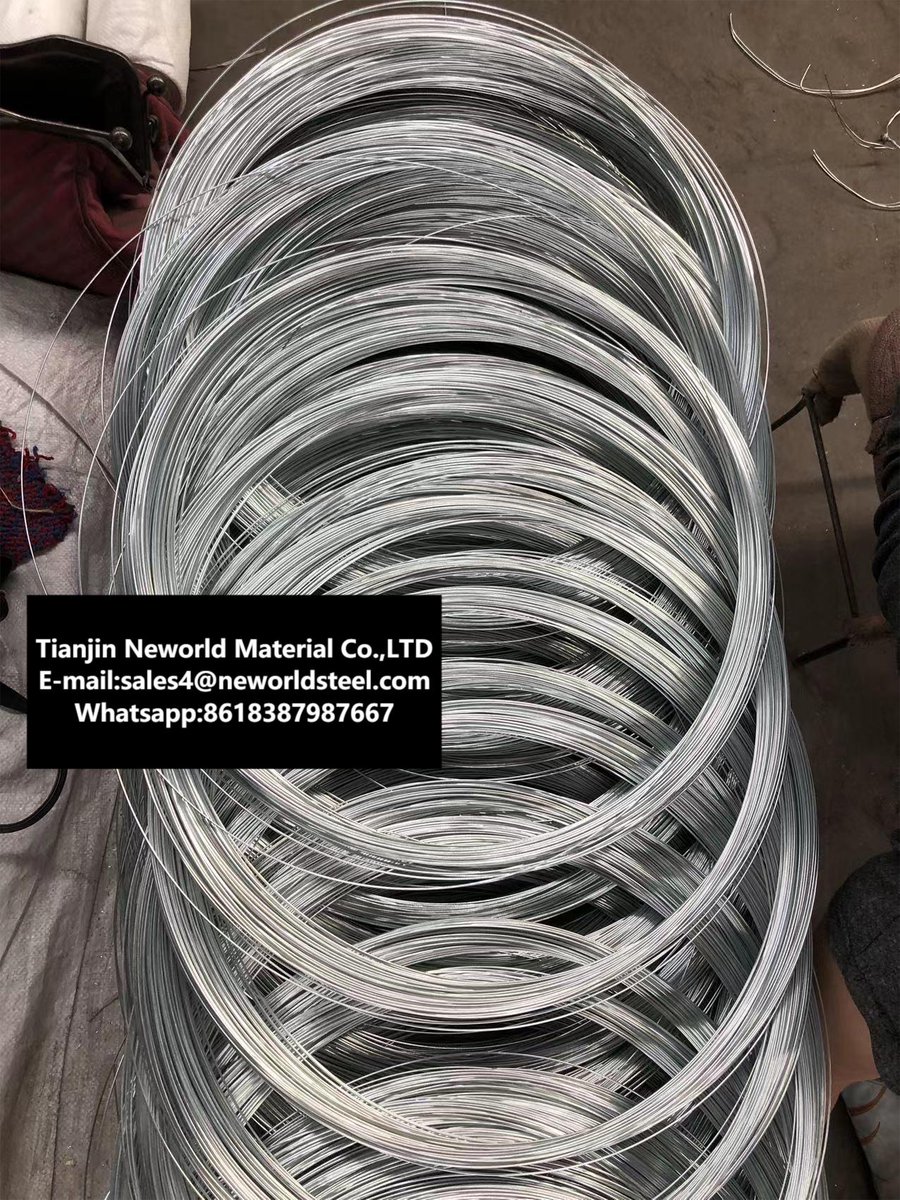 Max59277522's tweet image. #GIWIRE #GALVANIZEDWIRE #IRONWIRE #STEELWIRE #BINDINGWIRE #CARBONWIRE #ELECTROWIRE #WIREROD #WIRE

BWG 16 18 20 21 22 High Tensile Carbon Galvanized Steel Wire 17/15 Oval Zinc Coated Galvanized Steel Wire Price

WhatsApp/ Wechat +86 183 8798 7667 
E-mail:sales4@neworldsteel.com