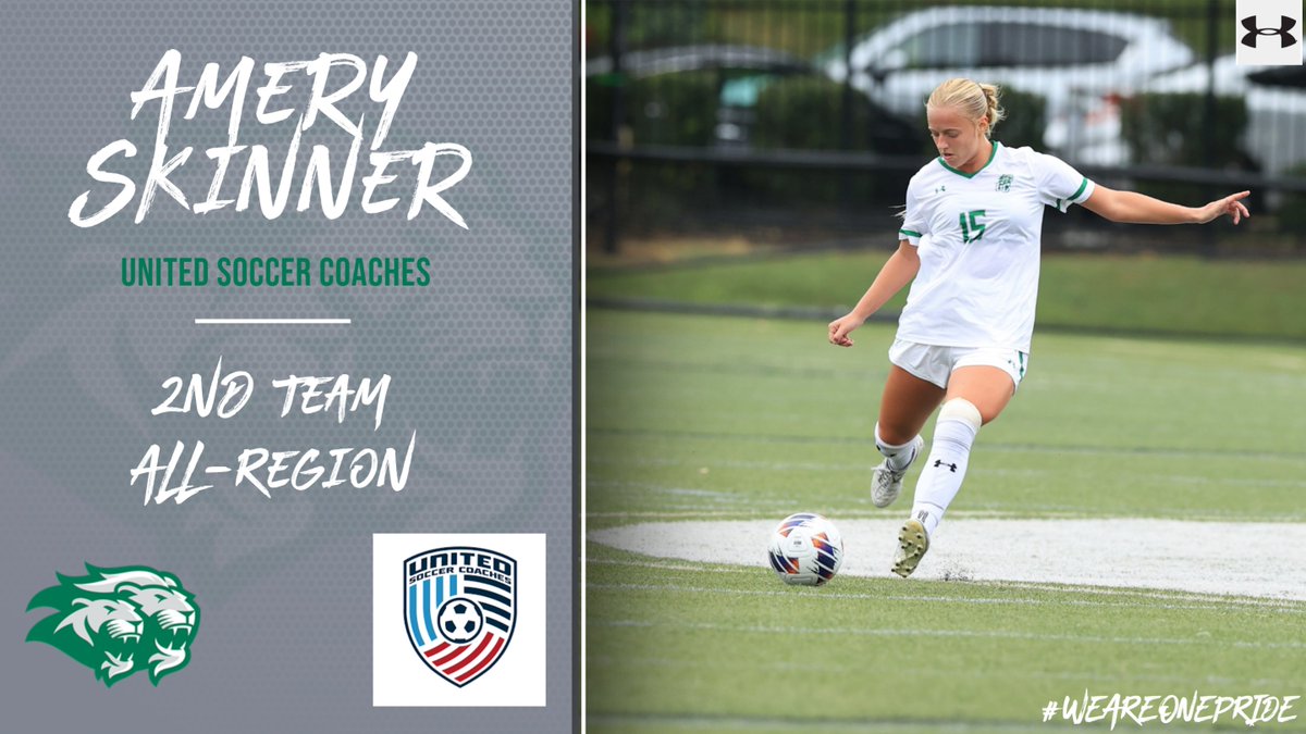 Congratulations to junior midfielder, <a href="/ameryskinner/">Amery Skinner</a>, for earning United Soccer Coaches 2nd team all-region accolades! <a href="/GC_Pride/">GC Pride Athletics</a> <a href="/Gboro_College/">Greensboro College</a> #weareonepride