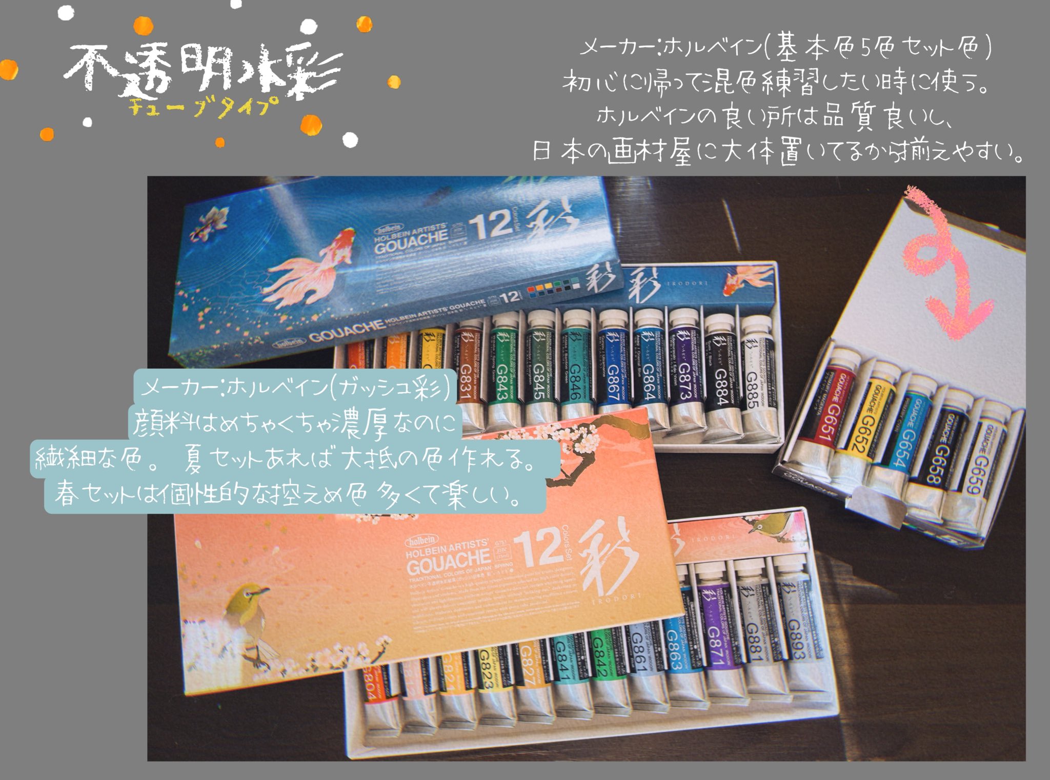 HOLBEIN - 【てったく様】画材まとめ セット商品｜ホルベイン