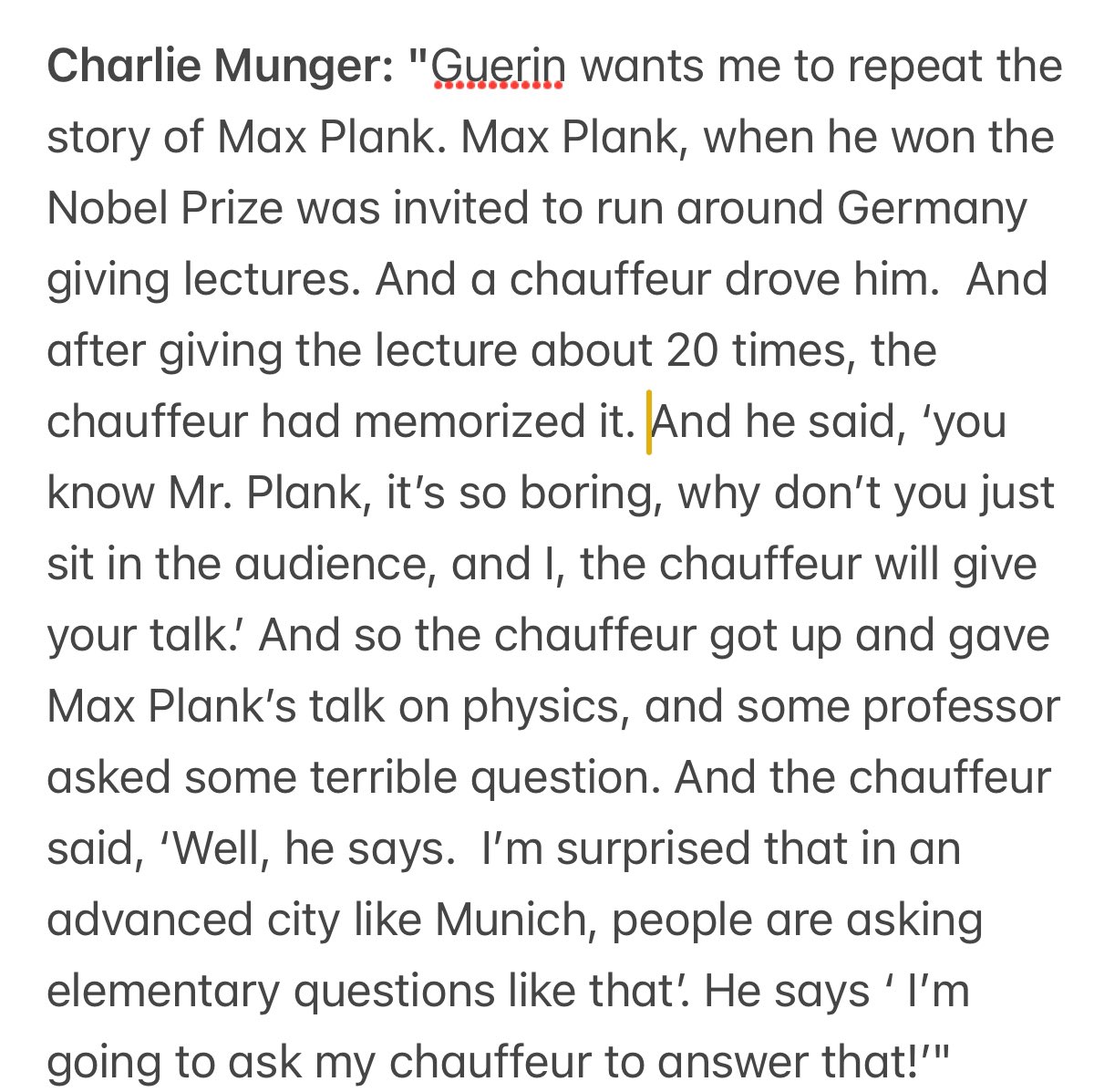 A 20 year old man visits Mozart: "I want to compose symphonies.” 

Mozart: "You’re too young to compose symphonies.”  

Young Man: "But you were composing symphonies when you were 10 years old.”  

Mozart: "Yes, but I wasn’t running around asking other people how to do it.”  CM