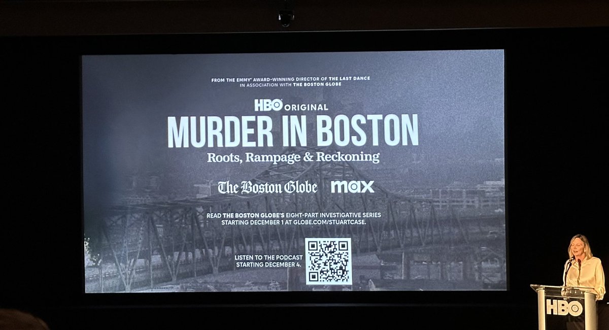 Got to see the @StreamOnMax #MurderInBoston thanks to @SincerelyJenee of @BostonGlobe 

I’ma say this … that #SouthBoston bussing footage is very CLEAR and I convinced myself I did NOT recognize some of the rock throwers featured 👀

Plan to watch December 4, 11, 18!!!

#bospoli