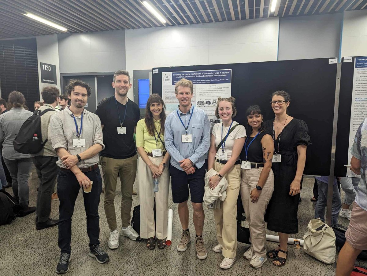 Cognitive Neuroscience Unit - Deakin (@deakincnu) on Twitter photo 📣CNU represent! Lots of fabulous CNU members at the <a href="/ACNS_Official/">Australasian Cognitive Neuroscience Society</a> conference in Sydney!
A special mention to <a href="/JadeJZouki/">Jade-Jocelyne Zouki</a> whose poster can be spotted behind <a href="/a_t_hill/">Aron Hill</a>, Michael Barham, Nina Parrella, <a href="/danieltcorp/">Daniel Corp</a>, <a href="/jordanmham1/">Jordan Morrison-Ham</a>, <a href="/MukherjeeMugdha/">Mugdha Mukherjee</a>, <a href="/TalithaCFord/">Talitha Ford</a>. Lets go team!🎉 📣CNU represent! Lots of fabulous CNU members at the <a href="/ACNS_Official/">Australasian Cognitive Neuroscience Society</a> conference in Sydney!
A special mention to <a href="/JadeJZouki/">Jade-Jocelyne Zouki</a> whose poster can be spotted behind <a href="/a_t_hill/">Aron Hill</a>, Michael Barham, Nina Parrella, <a href="/danieltcorp/">Daniel Corp</a>, <a href="/jordanmham1/">Jordan Morrison-Ham</a>, <a href="/MukherjeeMugdha/">Mugdha Mukherjee</a>, <a href="/TalithaCFord/">Talitha Ford</a>. Lets go team!🎉