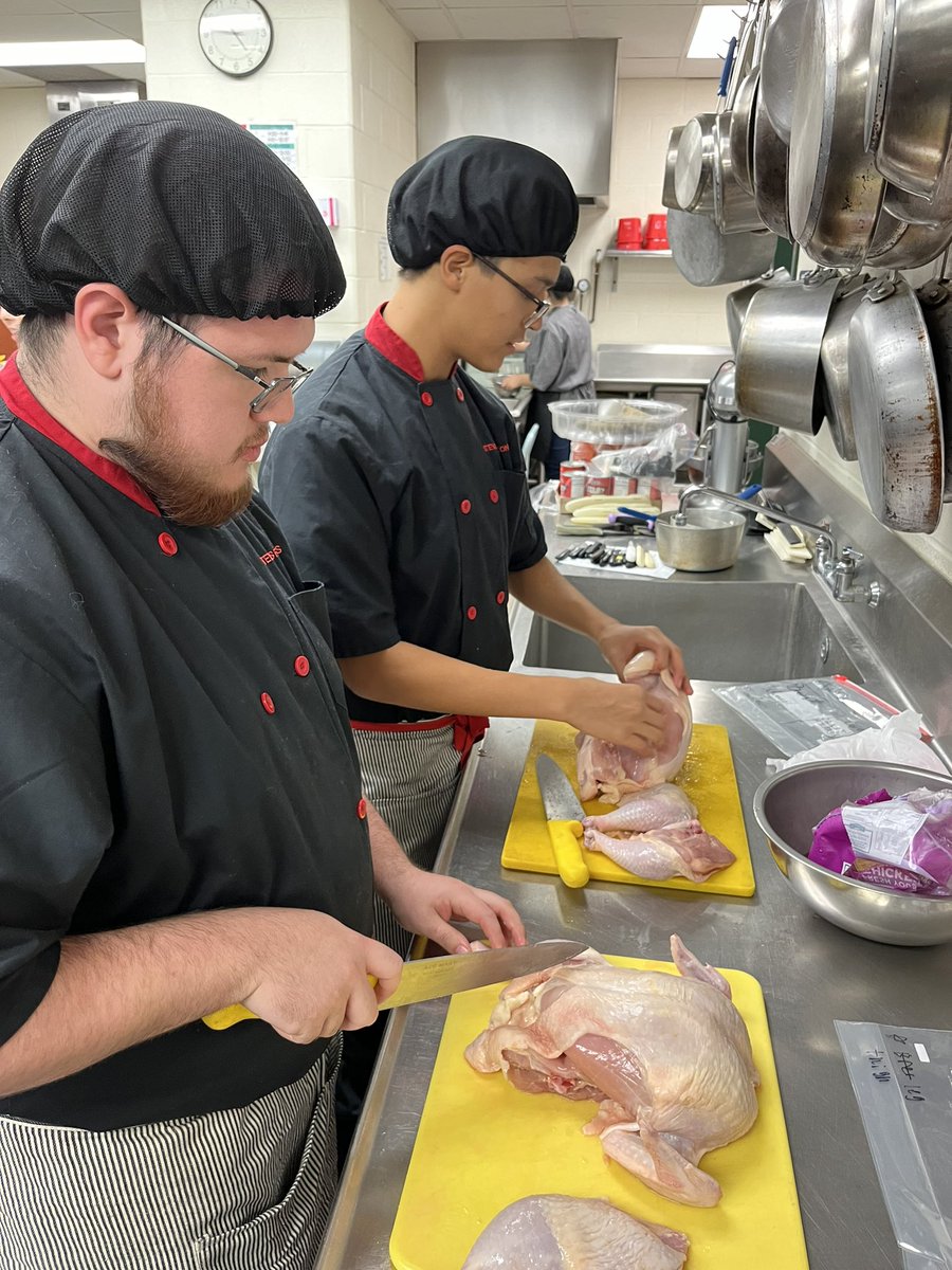 Stevens Culinary Arts (@benitacampos14) on Twitter photo Advance Culinary ready for some Knife skills fab whole chicken! ๐ <a href="/MrDeLaO14/">Mr. De La O</a> <a href="/Ms_GonzalezFCS/">Miss Gonzalez FCS</a> <a href="/Stevens_FCS/">JP STEVENS FCS</a> <a href="/SHSthetalon/">Stevens Newspaper</a> Advance Culinary ready for some Knife skills fab whole chicken! ๐ <a href="/MrDeLaO14/">Mr. De La O</a> <a href="/Ms_GonzalezFCS/">Miss Gonzalez FCS</a> <a href="/Stevens_FCS/">JP STEVENS FCS</a> <a href="/SHSthetalon/">Stevens Newspaper</a>