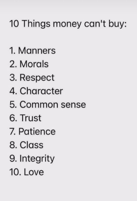 10 things money cant buy https://t.co/yQGlZZsUc2<a href="/tag/fanluv"class="tags"><span>#fanluv</span></a><a href="/tag/fanappreciation"class="tags"><span>#fanappreciation</span></a>