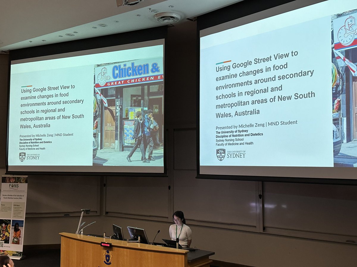 Super proud of Michelle for her first ever conference presentation at the @nutsocaus and Nutrition Society of New Zealand joint annual meeting this year! #NSANZCONF2023 Well done!! 🥳🎉 @DrStephaniePart @AliceInNutrland
