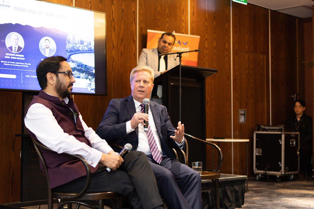 Growing trade with India is a strategic priority for the new Govt says @toddmcclaymp Hon Minister for Trade Today was the first official trade event this new Govt has done & it was on 🇮🇳 Minister also signaled intention to visit India in December & meet @PiyushGoyal Thank you…