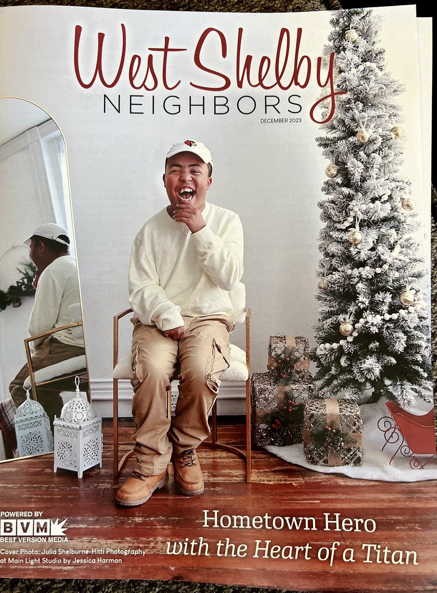 I mean……❤️❤️ 
No words can describe how special this young man is. Thank you West Shelby Neighbors - Best Version Media!