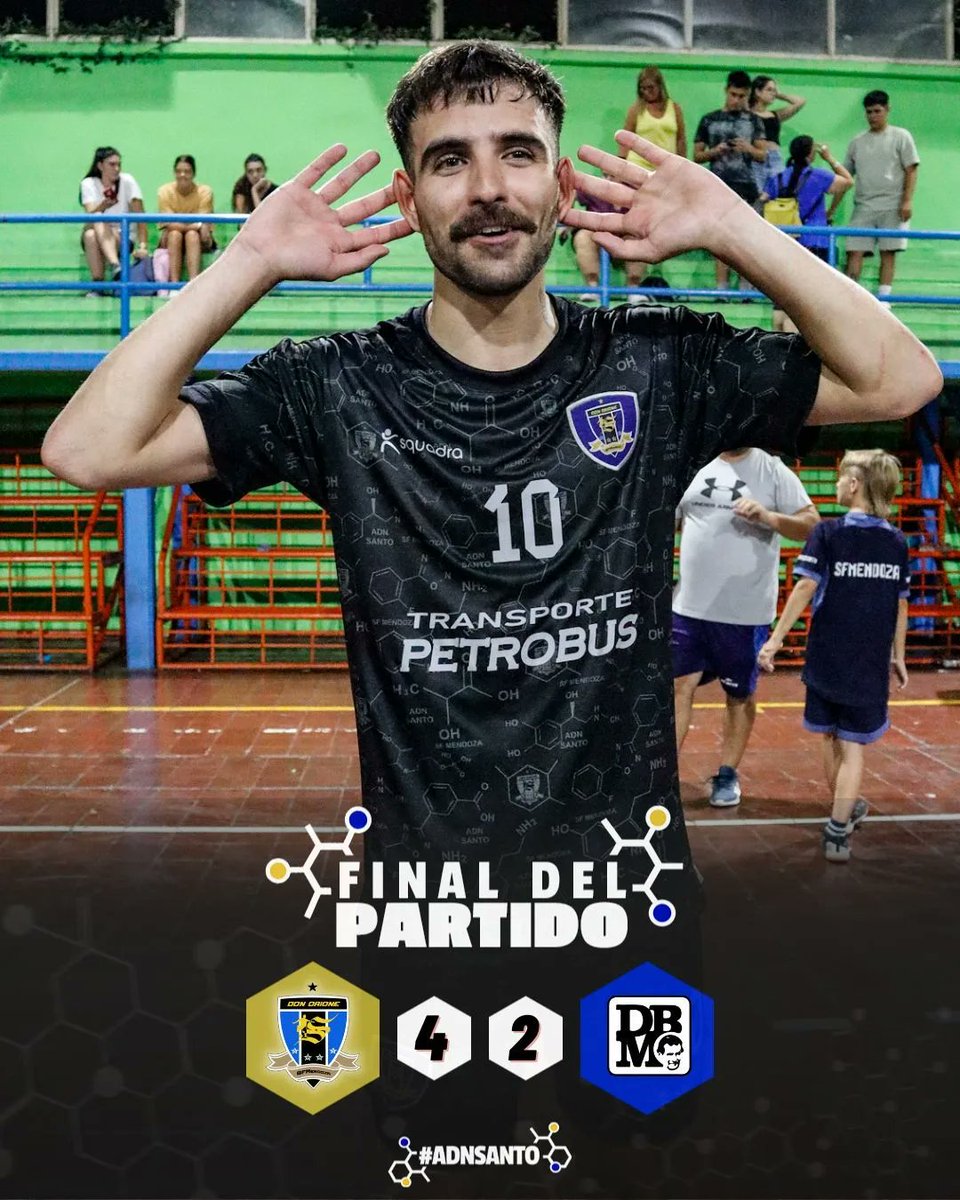 ◾️PRIMERA A | OCTAVOS

🗣 Ganoooó El Santo 💪🏼

 🇪🇪 Don Orione 4-2 ✝️ Don Bosco

⚽️⚽️⚽️ Agustín Paladino 🎛
⚽️ Pablo Gordillo ⚒️

Con este resultado El Santo jugará los Cuartos de Final.

#ADNSanto #SFMendoza