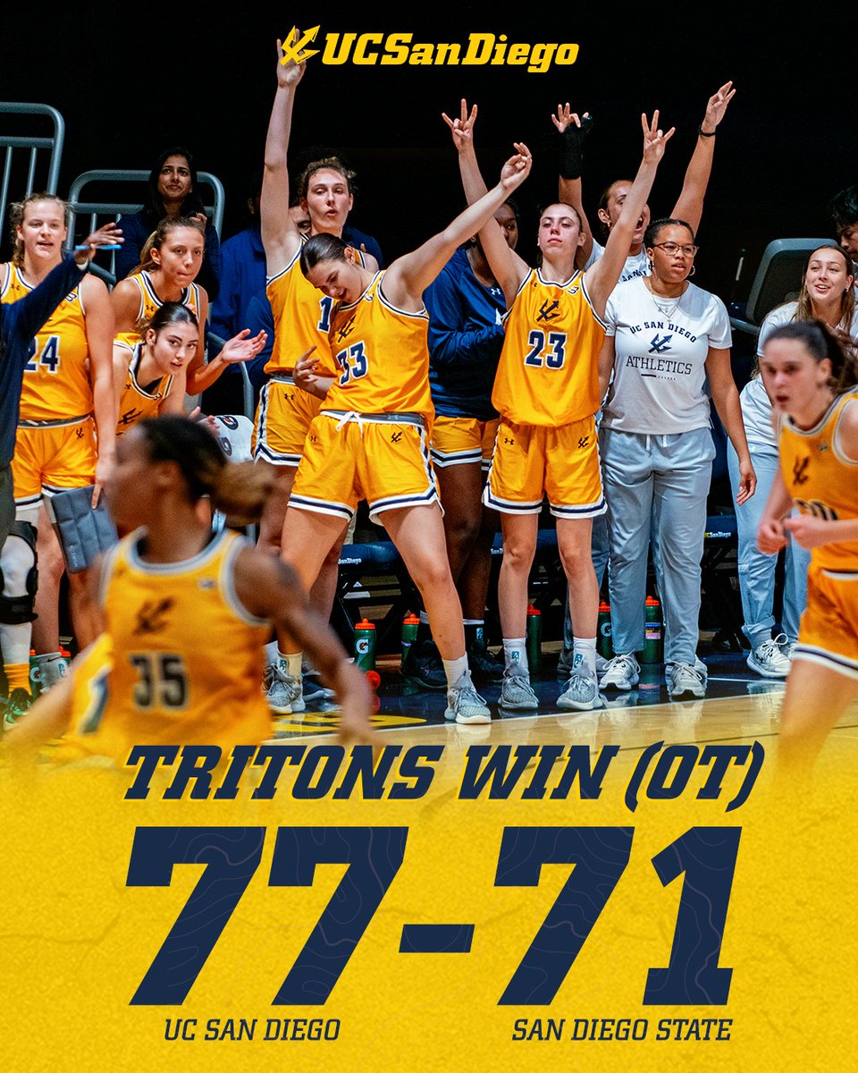 BEAT STATE ✅

#GoTritons