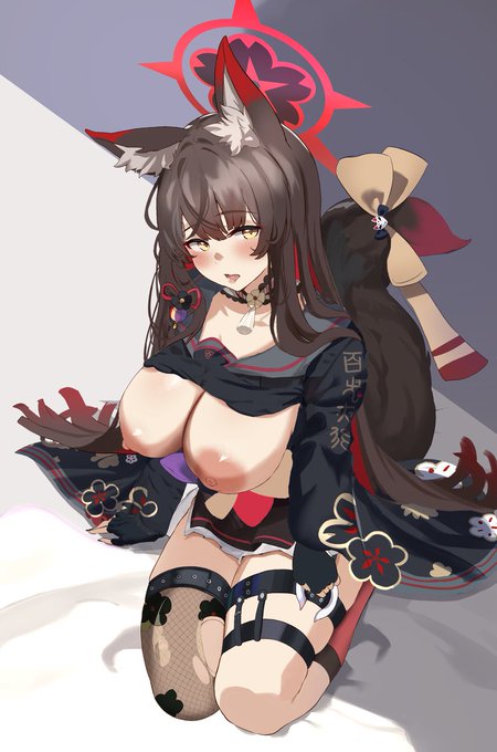 #今月描いた絵を晒そう   冬コミの表紙絵 ワカモ🦊