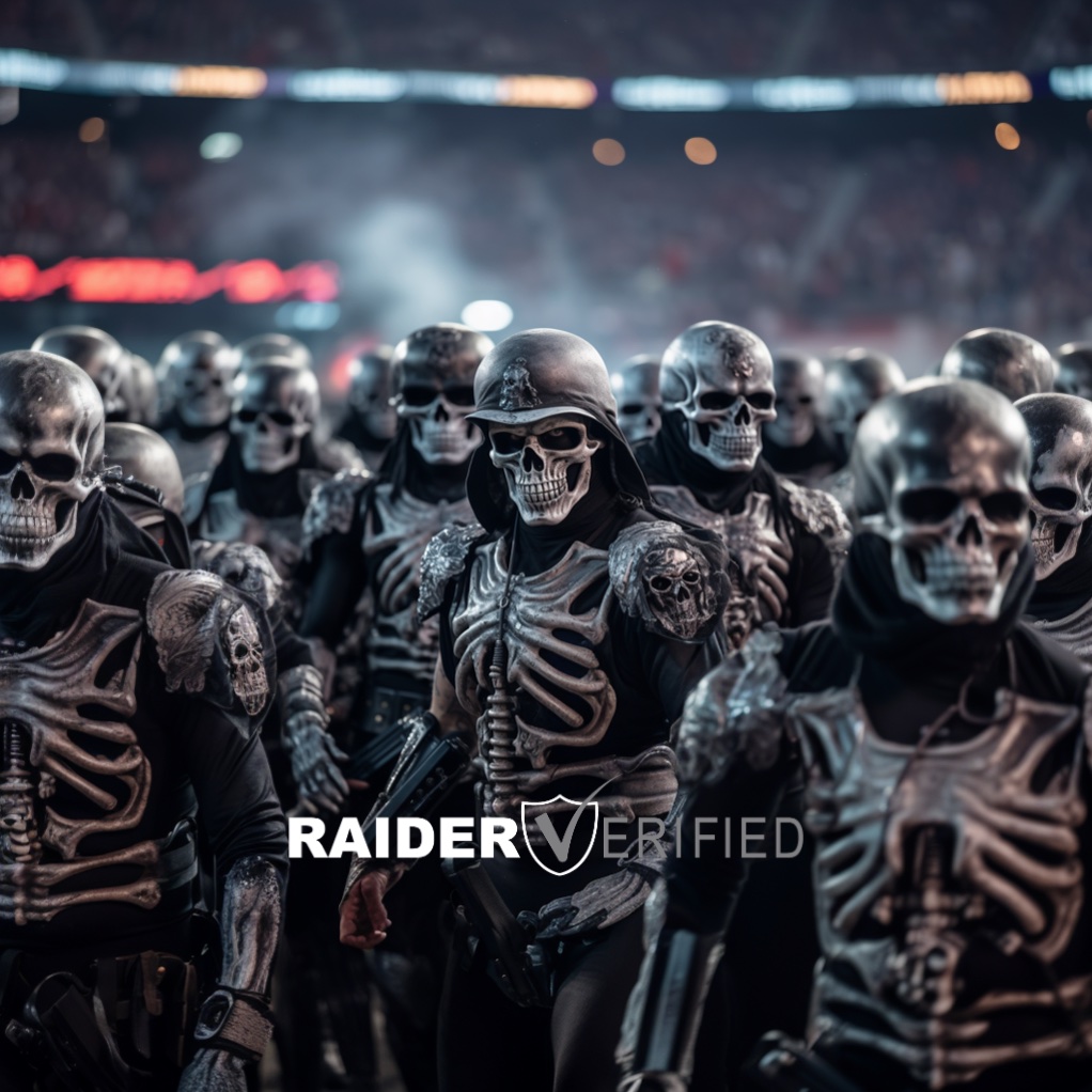REST UP RAIDER FAM, BACK-TO-BACK HOME GAMES AFTER THE BYE. Grab your tix now and come defend our house. No fees for members, LFG! #Raiders #RaiderNation #RaiderVerified #ShowUp #ShowOut #AllegiantStadium #NoRivalFans