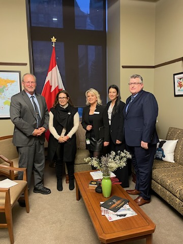Great meeting today with Yara Sa'aks, Minister of Mental Health and Addictions in support of <a href="/MoodDisordersCa/">MoodDisorders Canada</a> and community mental health.

<a href="/MHRCanada/">Mental Health Research Canada</a>