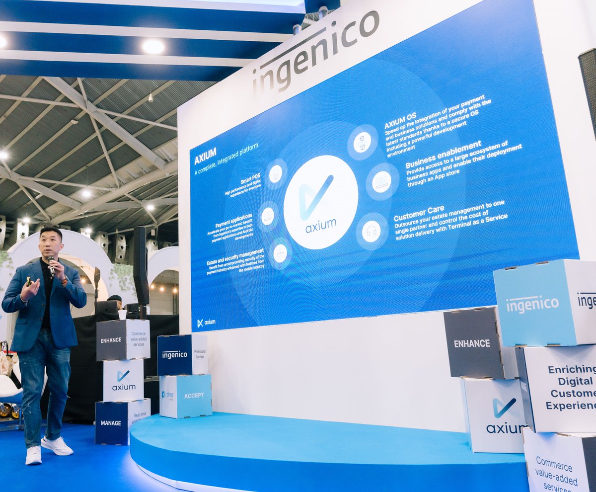 ingenico's tweet image. Built to provide that #exceptional experience for businesses in the #ecosystem, #AXIUM and #Phos are providing that #seamless point of payment #acceptance for #merchants.

Discover more about our #payment acceptance #solutions featured during #SFF2023: tinyurl.com/v9af35ec