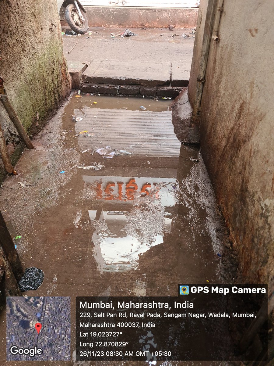 Mehtab_Sidd's tweet photo. Chikkal Wadi opp Sunrise store Beat 180 open naala is overflowing 24x7,  which is inviting diseases like dengue, malaria. Till date No action. Please repair this Gully @mybmcWardFN ll be completely responsible for it. @mybmcSWD @mybmc @mybmchealth @dvkesarkar @CMOMaharashtra https://t.co/UyTkeKMjto