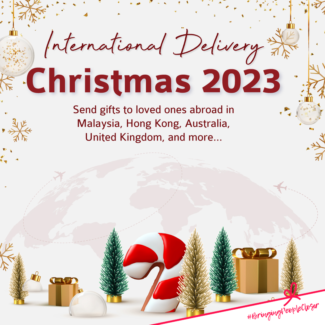 Missing loved ones that are overseas this Christmas season? 🥺 Fret not, bring the festive celebration to them by sending Christmas Flowers and Gift Hampers abroad to convey your heartfelt emotions! 🎁 

noelgifts.com✨

#NoelGiftsSG #Christmas #InternationalGifts