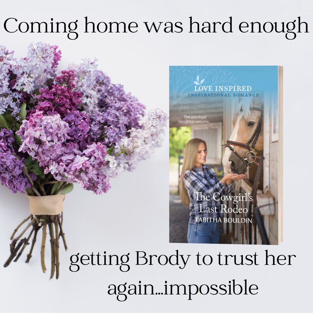 It's release day for The Cowgirl's Last Rodeo!! I can't believe I have been able to walk into Walmart and see this on the shelves #thecowgirlslastrodeo #loveinspired #newrelease #loveinspiredbooks <a href="/LoveInspiredBks/">LoveInspiredBks</a>