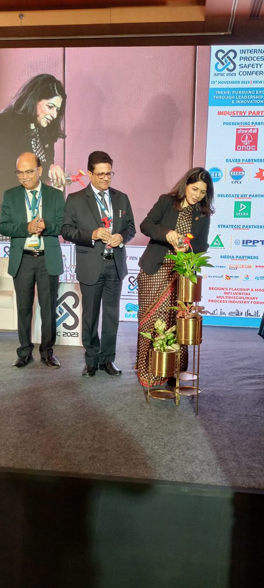 INPSCIndia's tweet photo. We are delighted to share Inaugural Session (Pursuing Excellence through Leadership, Culture & Innovations) 0900-1030 Hrs at the 6th Annual International Process Safety Conference #INPSC 2023
📌29 Nov23,Le Méridien, New Delhi
#process #safety #INPSC23 #hsse #productsafety https://t.co/FPCMtBJ3ZZ