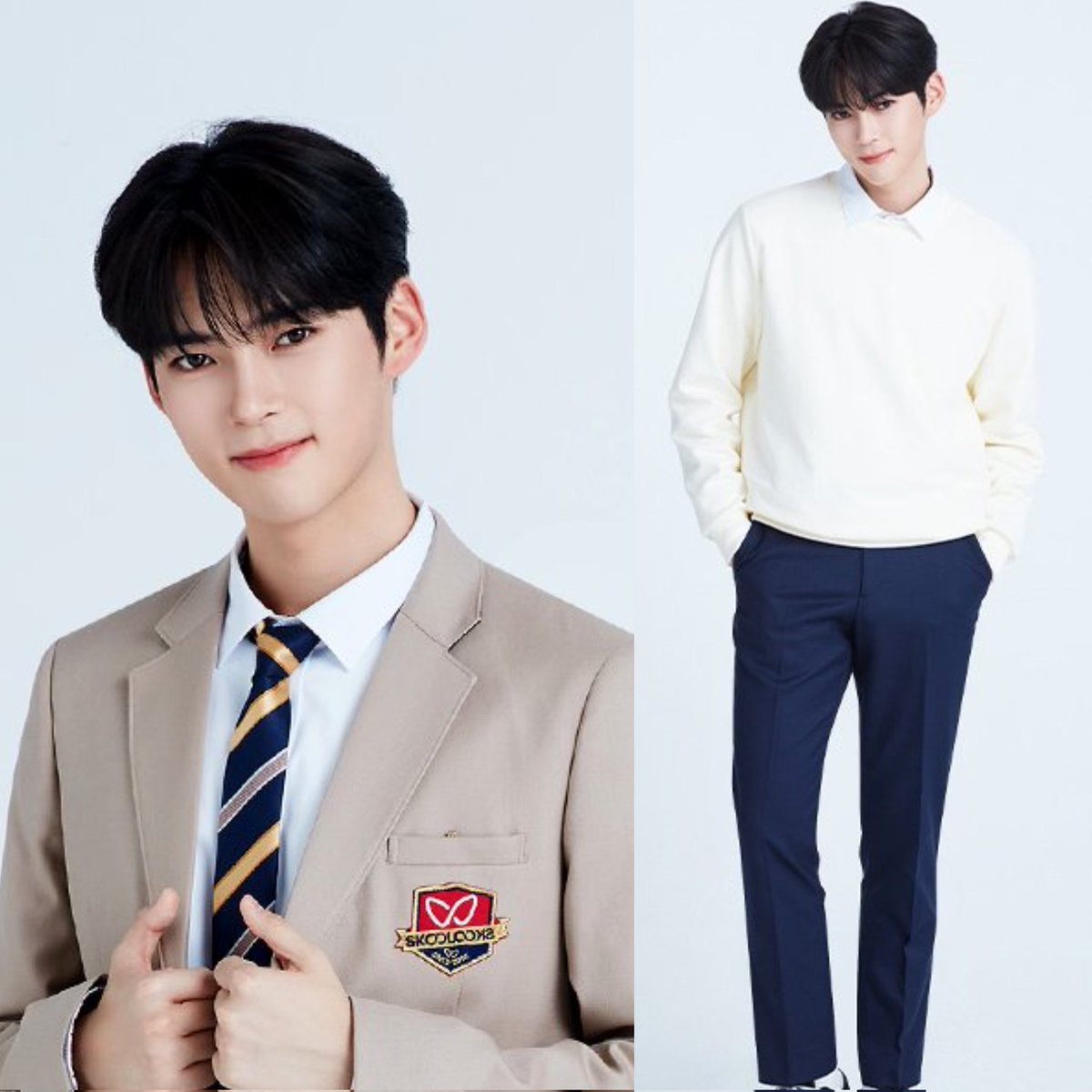 siunghanbin's tweet photo. the attention to detail and innovative approach in this collaboration redefine the conventional notion of school uniforms, making each day a statement of individuality within the collective spirit of education. https://t.co/sgv3F6mGTk