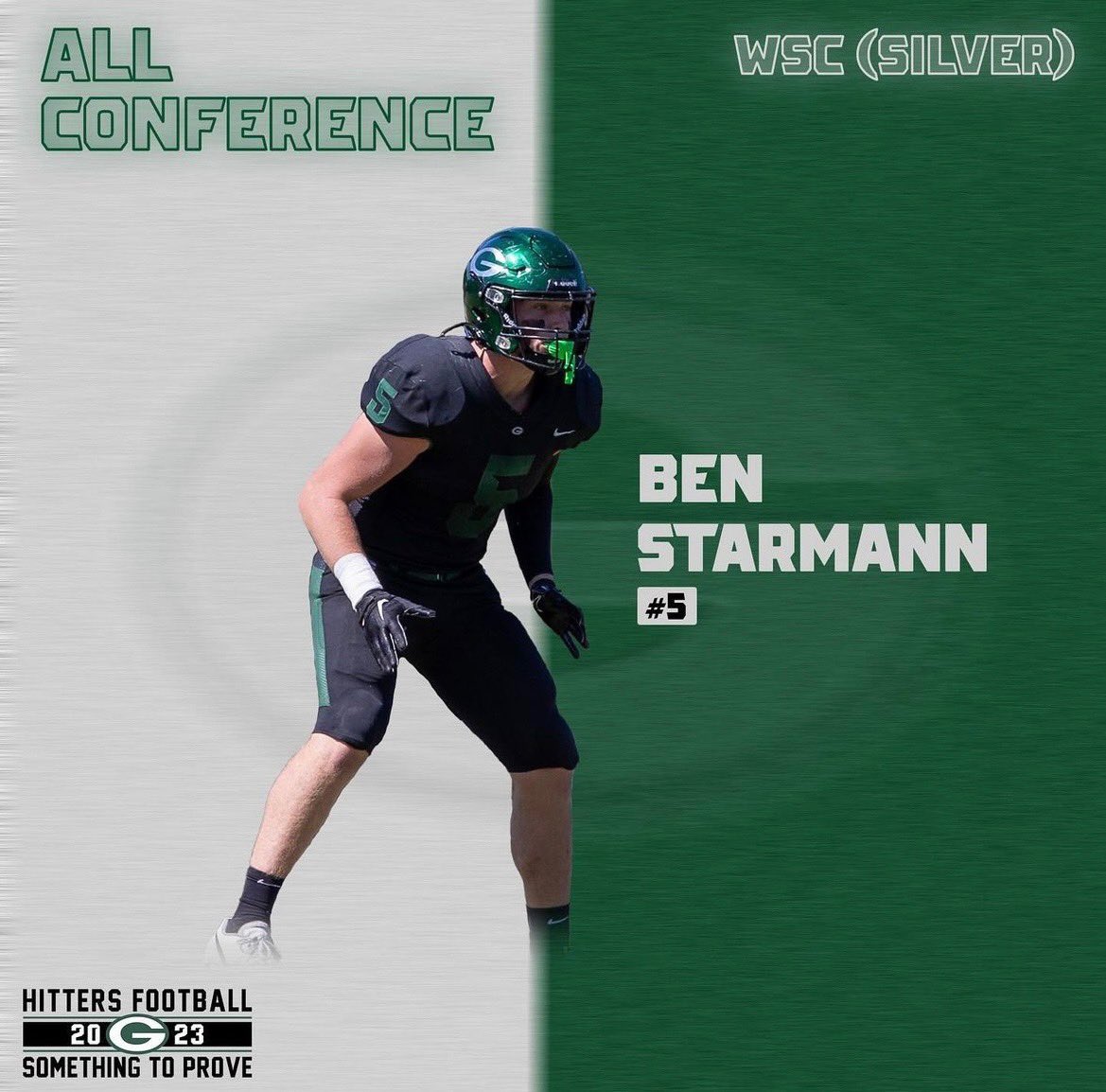 HitterFootball's tweet photo. Hitter Nation is proud of our 10 West Suburban Silver All-Conference players!  @StarmannBen https://t.co/uQTSeSNKVt