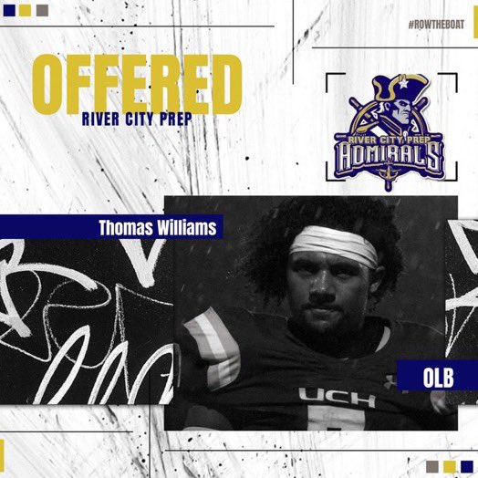 Thomas Williams (@t_williams798) on Twitter photo After a great conversation with <a href="/CoachDerrickW/">Coach Williams</a> I’m blessed to receive my 3rd 🅾️ffer from <a href="/RiverCityPrepFB/">River City Post-Grad Football</a> <a href="/CoachGrimes10/">Coach Damien Grimes</a> After a great conversation with <a href="/CoachDerrickW/">Coach Williams</a> I’m blessed to receive my 3rd 🅾️ffer from <a href="/RiverCityPrepFB/">River City Post-Grad Football</a> <a href="/CoachGrimes10/">Coach Damien Grimes</a>