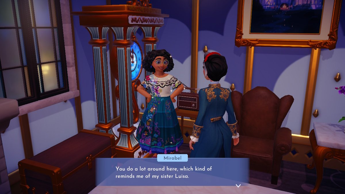 CisforCookieAC's tweet photo. I feel attacked! 
#DisneyDreamlightValley #Encanto  #NintendoSwitch https://t.co/kCUjcZCbKG