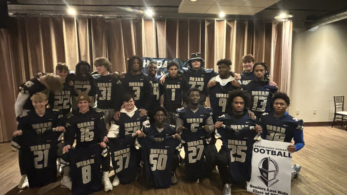 TEAM 24 It’s coming to an end…🥺 4 years ago we started this football journey 4 years ago eith hard work &amp; dedication to THIS football team YOU 4 have made it to the State Championship and in 4 years you have grown from boys to young men!! Seniors it’s the LAST RIDE!! 💪🏾🏈💙