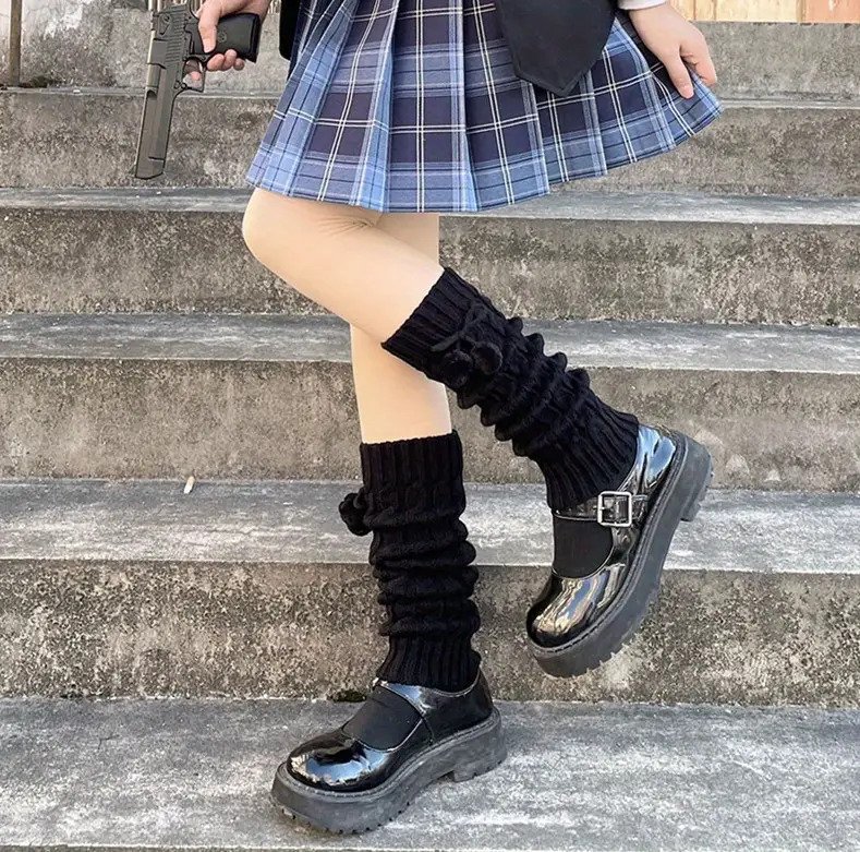 Check out NEW Black Cable Knit Pompom 15" Leg Warmers ebay.com/itm/1261989430… #eBay via <a href="/eBay/">eBay</a> #ferdsplace #the_treasure_ace #doubleretail #amandaleejewelry #reneelily