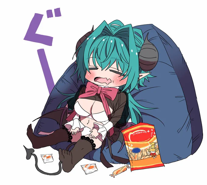人をダメにするソファでダメになるサキュバス