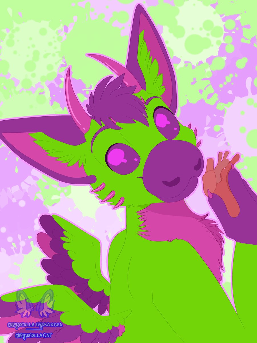 Drew my fursona and two gifts for my friends <a href="/MaxTheWulf/">🌸🌿 MaxTheWulf 🌿🌸</a> and <a href="/KharmaDutchie/">Kharma</a> <3
#furry #art