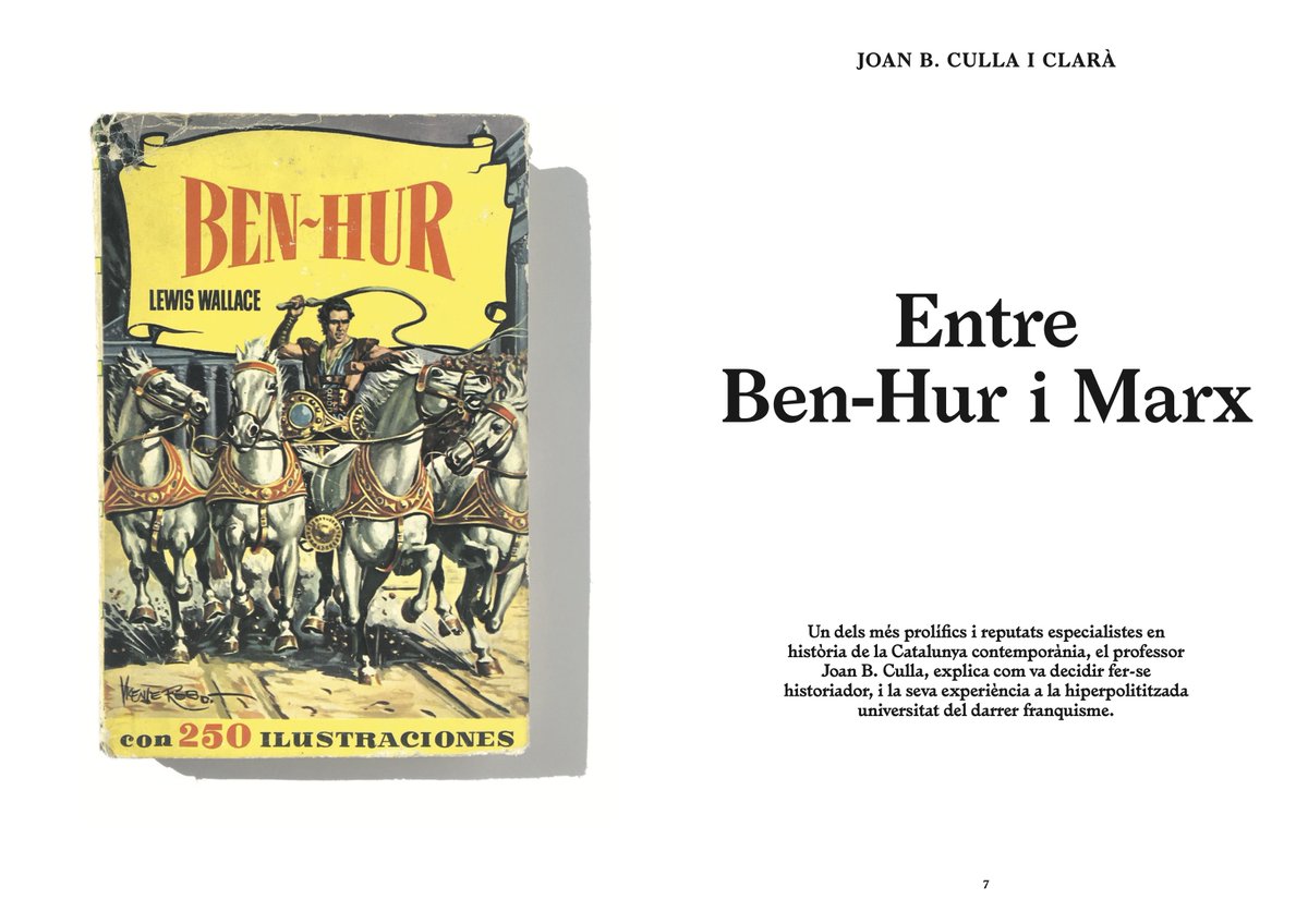elmondahir's tweet photo. Quina gran pèrdua.

Volem compartir un article molt personal i especial per a nosaltres, on Joan B. Culla explicava com va decidir fer-se historiador. 

Us el podeu descarregar aquí ➡️ https://t.co/yKDQA8oOYU

Gràcies per tot, mestre. https://t.co/LbfggJMI0z
