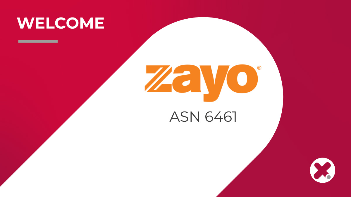 💥 Welcome <a href="/ZayoGroup/">Zayo</a> – ASN 6461, our new #peeringmate!

By connecting the Tier-1 Internet backbone to MIX, Zayo aims to ensure faster and more reliable services.

More #MIXpeers 👉 bit.ly/MIXPeers
#Internet #Peering #Network #IXP #peeringmate
