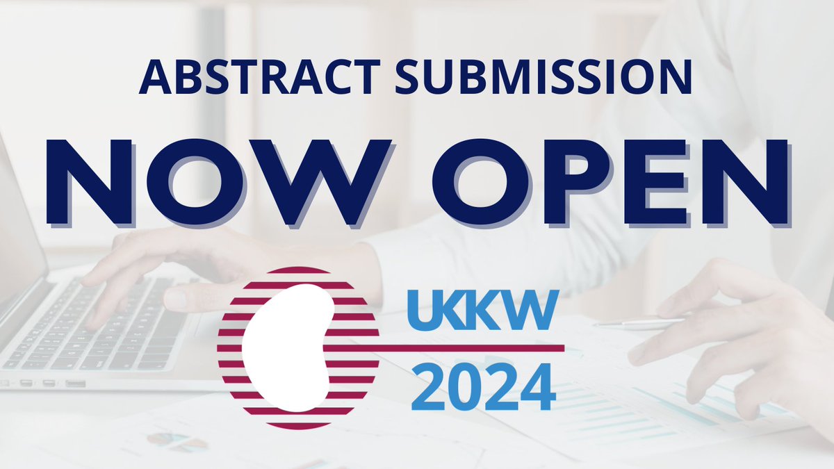 Calling all kidney healthcare professionals! Abstract submissions for #UKKW2024 are OPEN! 

Showcase your work, gain valuable insights &amp; connect with peers. Don't miss the chance to present at the UK's leading #kidney event. 📝

🗓️ Deadline 9 Jan 2024
➡️ bit.ly/3QvUg0a